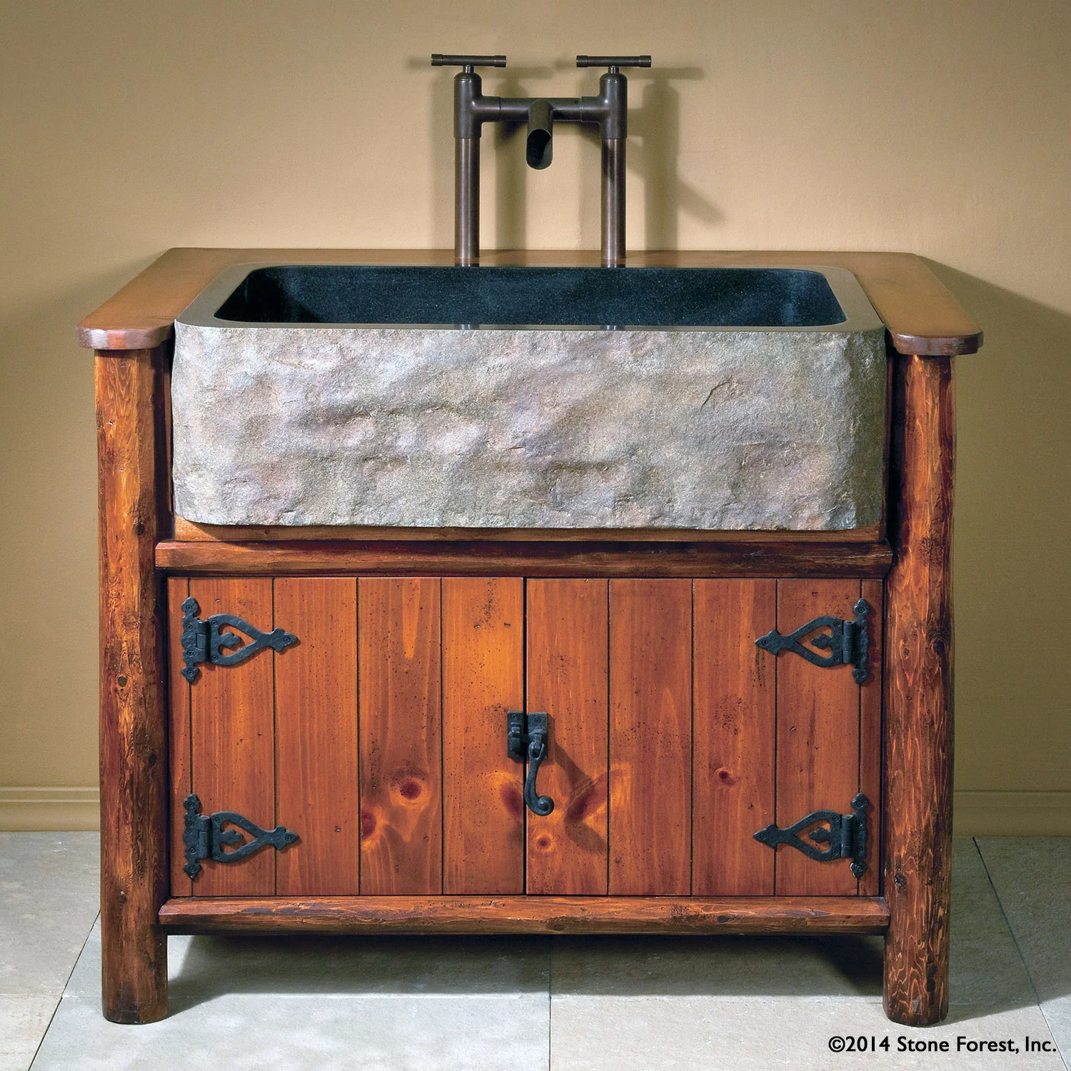 Natural Front Farmhouse sink - Image 4