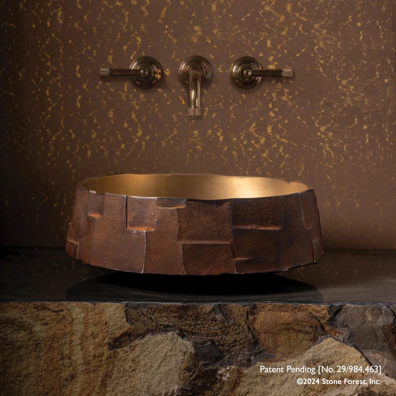 Bronze Edo Vessel Sink