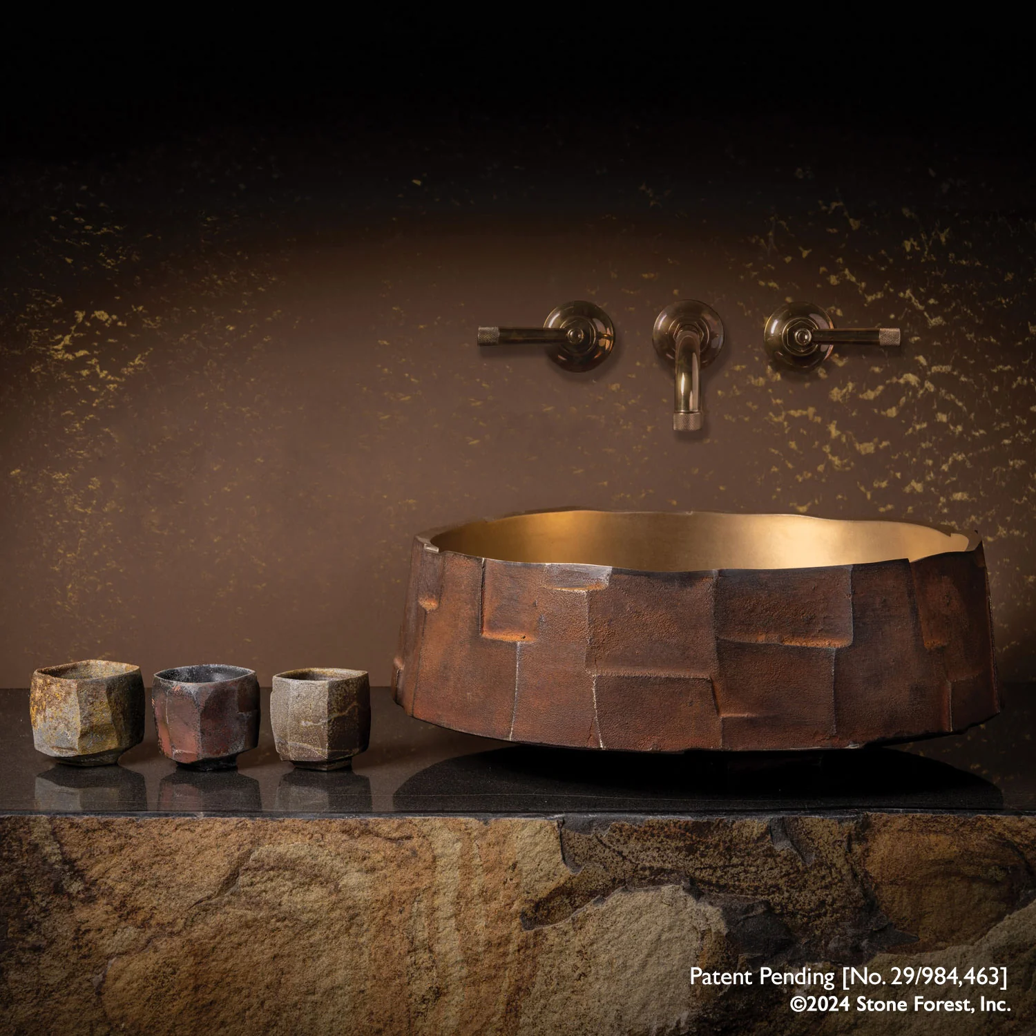 Bronze Edo Vessel Sink - Image 3
