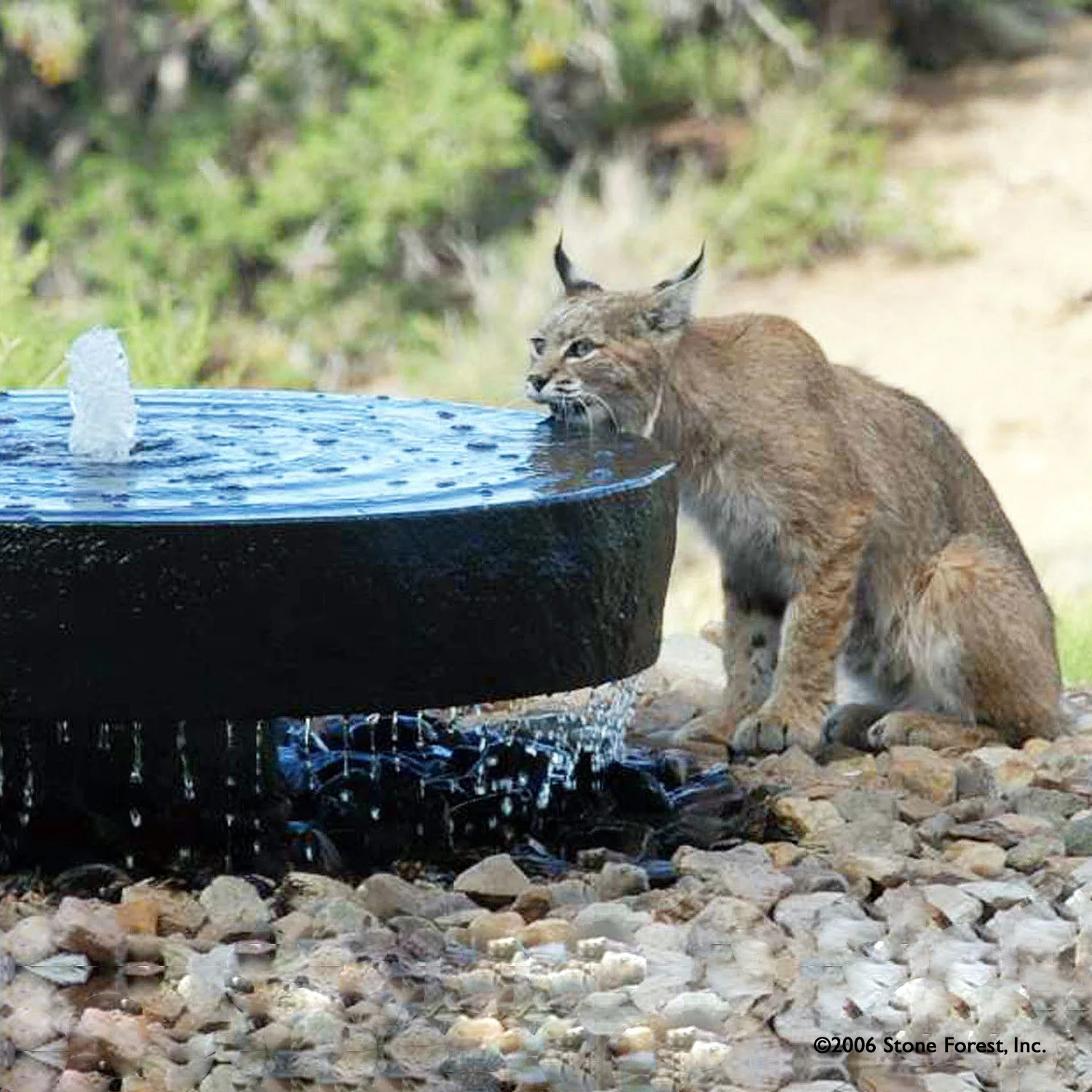Natural Millstone Fountain - Image 3