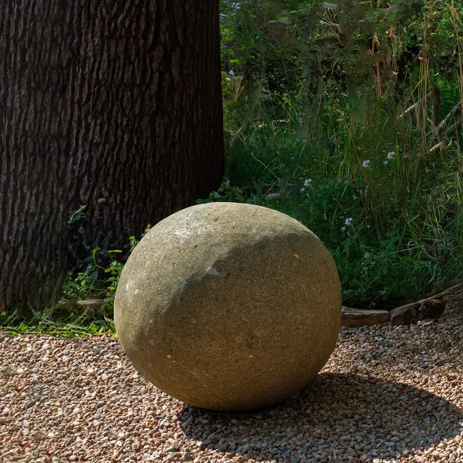 Ornamental Basalt Sphere - Image 2