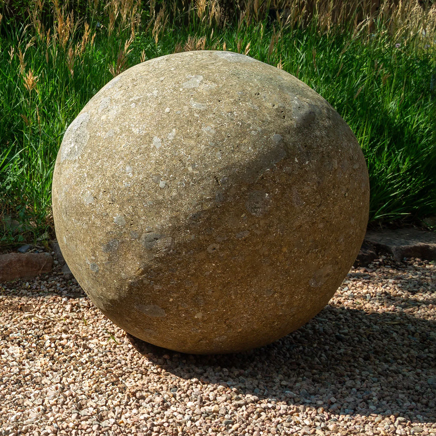 Ornamental Basalt Sphere - Image 5