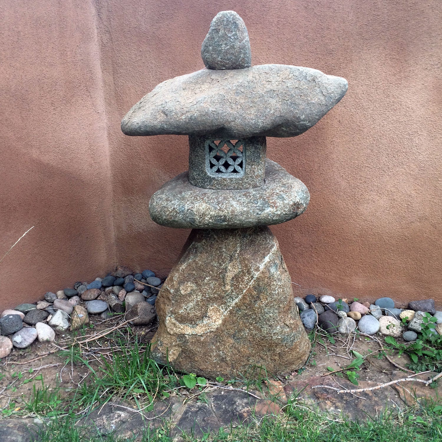 Large Wabi Lantern 48"h - Image 4