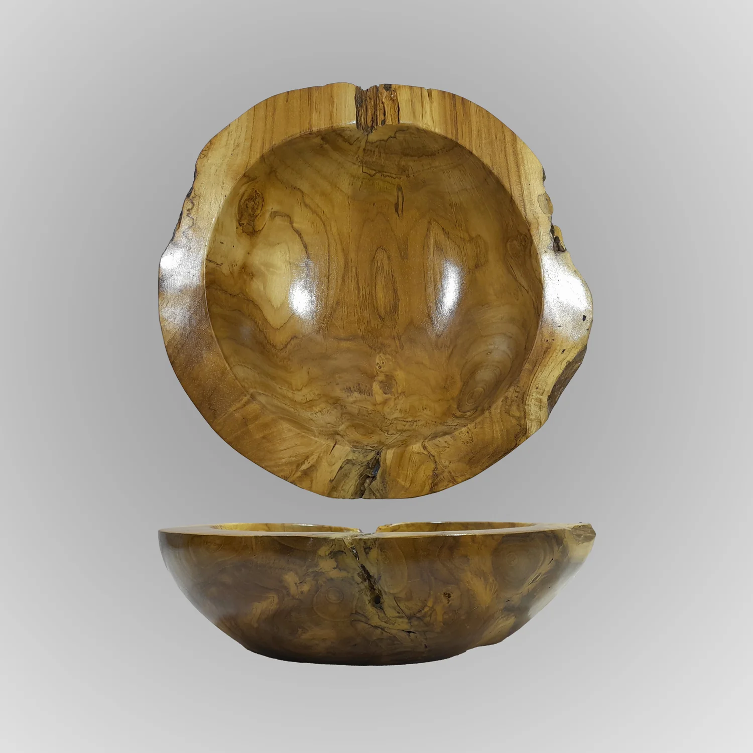 TEAK WOOD BOWL - Image 4
