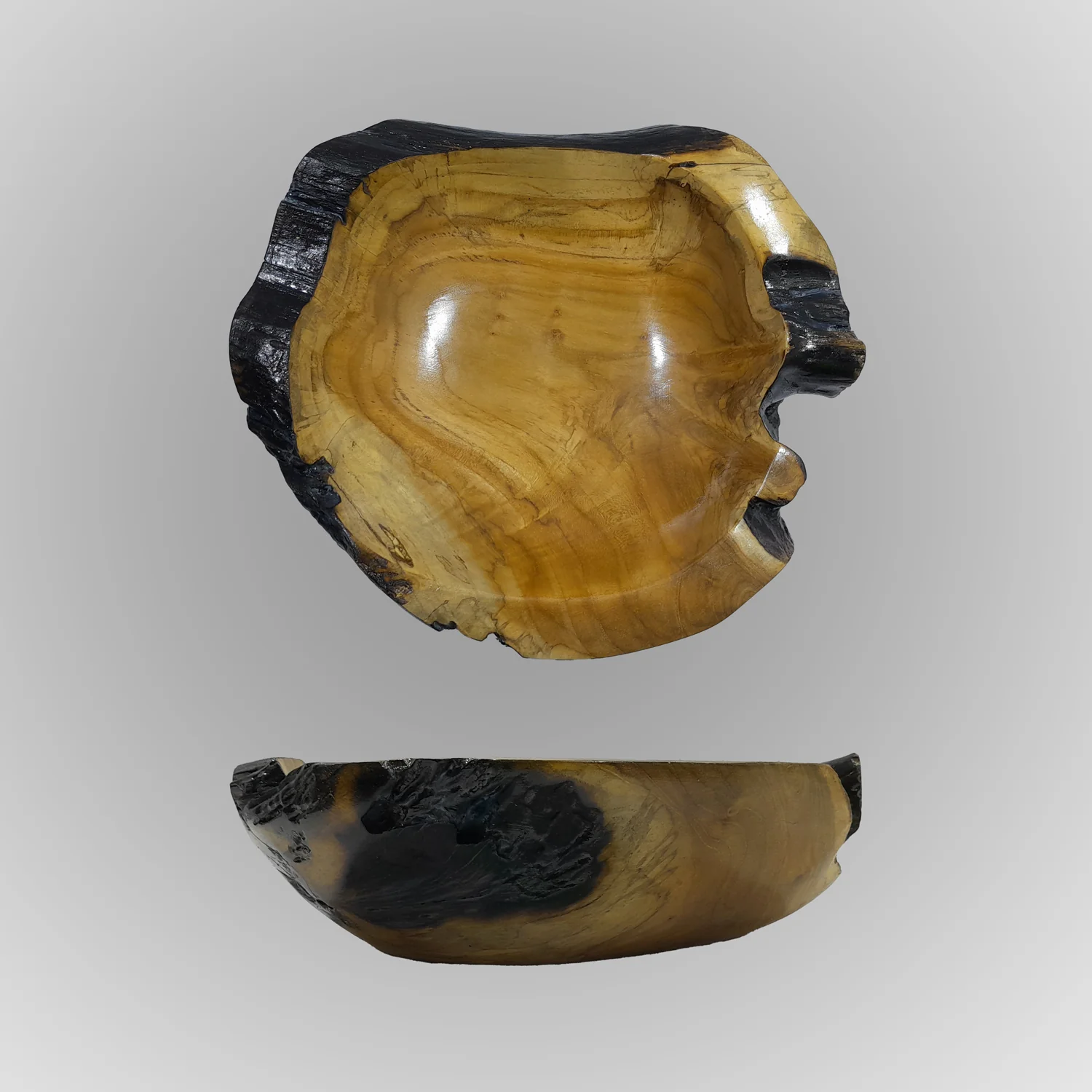 TEAK WOOD BOWL - Image 9